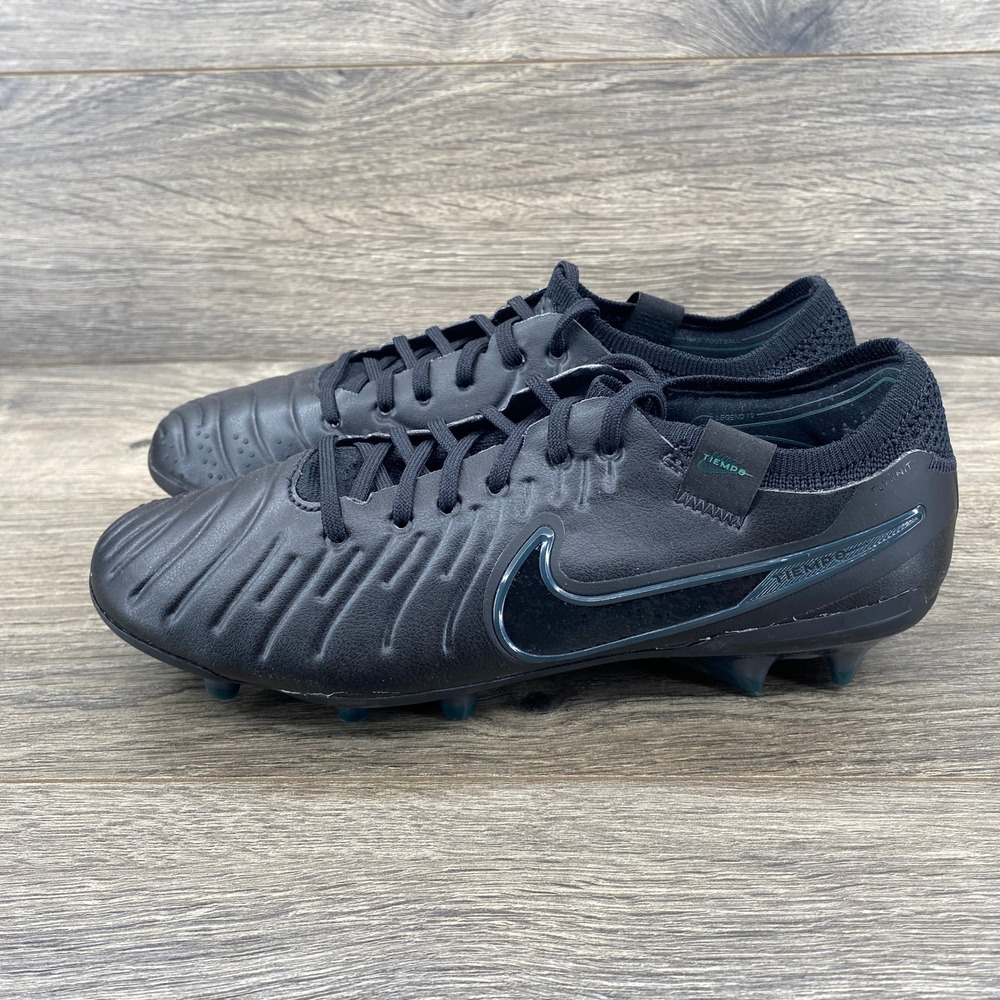 Nike Tiempo Legend 10 Elite‎ FG Black Soccer Cleats DV4328-002 Mens 5 Womens 6.5